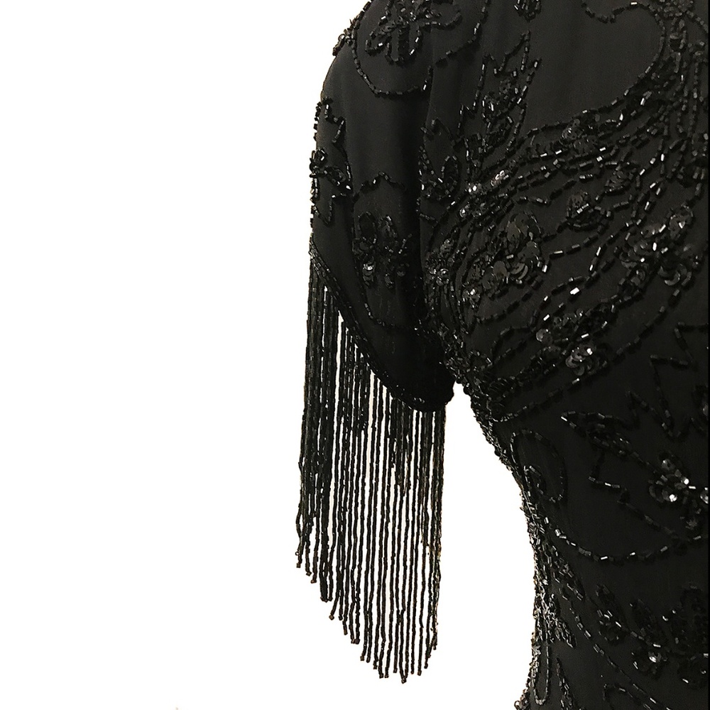 ❤️SOLD❤️VTG Stunning Beaded Party Dress - Picture 2 of 8